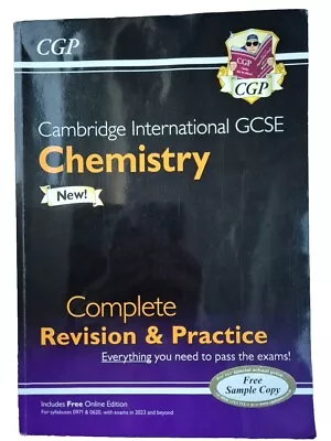 New Cambridge IGCSE 0971 0620 Chemistry Complete Revision & Practice • £15