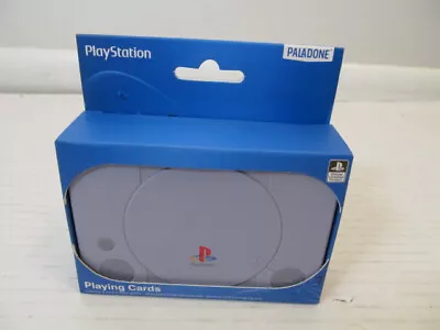 Paladone PlayStation Playing Cards Metal Box Looks Like PS • $8.95