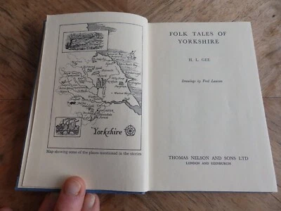 £5 • Buy Folk Tales Of Yorkshire By H L Gee 1952