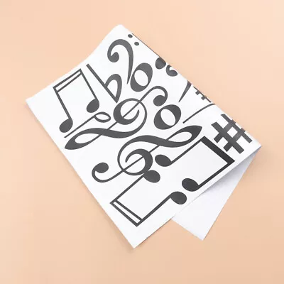 Piano Room Decal Vinyl Wall Decal Background Wall Sticker Pvc Decals • £9.75