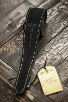 Martin Black Suede Guitar Strap (18A0016) • $42.99