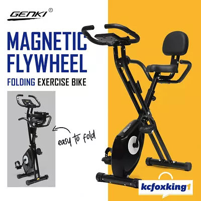 Exercise Bike Indoor Home Gym Fitness Spin Recumbent Stationary Cycling Trainer • $189.55