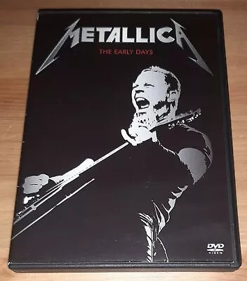 Metallica: The Early Days (DVD) Live Concert Performances **Damaged Cover Art** • $21.80