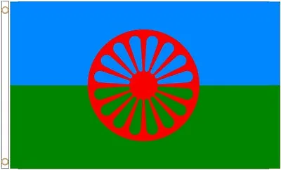 World Romani Council Polyester Flag • £6
