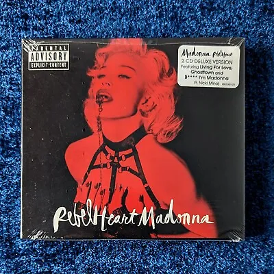 $45 • Buy Madonna Sealed Rebel Heart 2 Cd  Super Deluxe Limited Edt Us 2015 Promo Hype