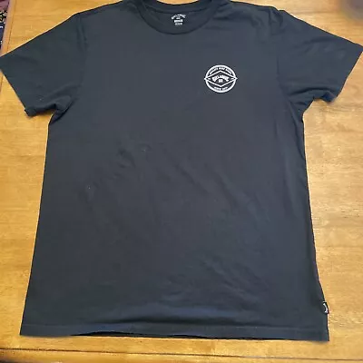 Billabong Quality Sift Goods Black T Shirt Size Medium  • $9.50