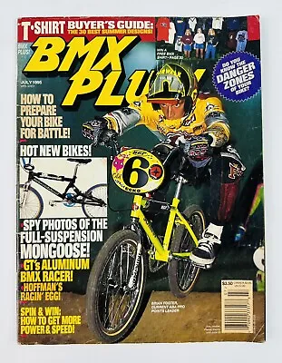 BMX PLUS! Magazine (July 1995) Volume 18 Number 7 • $38.02