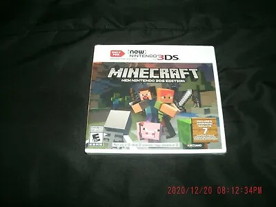 Minecraft: New Nintendo 3DS Edition (New 3DS/New 2DS) Brand New Factory Sealed • $40.50