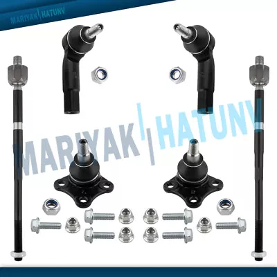 ALL (4) Tie Rod Ends + Both (2) Lower Ball Joints Kit For VW Golf Beetle Jetta • $35.80