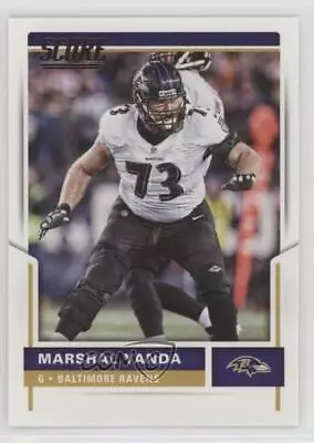 2017 Score Marshal Yanda #321 • $3.70