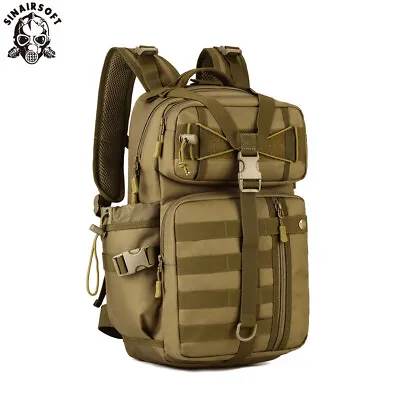 $49.99 • Buy 30L Military Backpack Tactical Camping Hiking Molle Travel Rucksack Trek Bag AU