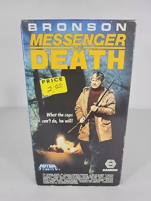 Messenger Of Death VHS Action Thriller Charles Bronson Media Cannon • $2