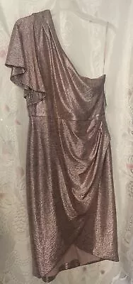 Size 14 Gabby Skye Shimmering Short Cocktail Dress New With Tags • $45