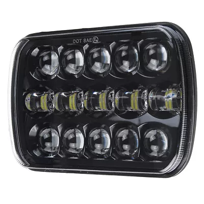 400W 5x7'' 7x6'' Inch LED Headlights Hi/Lo Beam DRL For Toyota Hilux 1983-2004 • $29.69