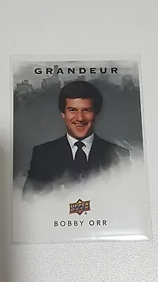 2021 Upper Deck Grandeur  - Onyx #G-3 Bobby Orr SL@CC2 • $3.65