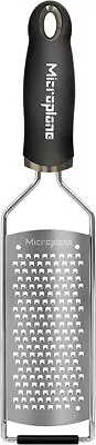 Microplane Kitchen Grater Coarse Stainless Steel For Cheese Fruits Vegetable • £20.99