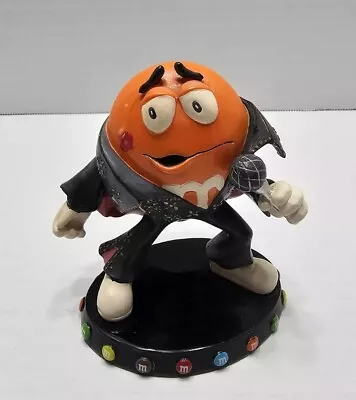 M&M Sweet On Elvis Presley Hamilton Collection Figurine  Suspicious M's  Orange • $32.98