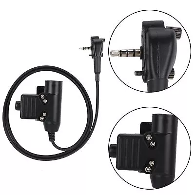 Portable U94 PTT Cable Plug Adapter For Vertex Standard VX-231 VX131 VX230 VX261 • $20.18