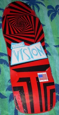 New VISION Gator Mark Rogowski Skateboard Deck Reissue RED Black • $129.99