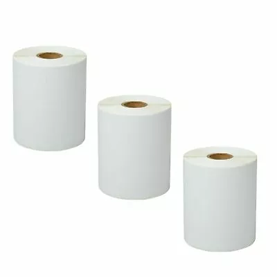 3 Rolls 250 Labels 4X6 Direct Thermal For Zebra LP 2824 2844 2442 Eltron ZP450 • $22.99