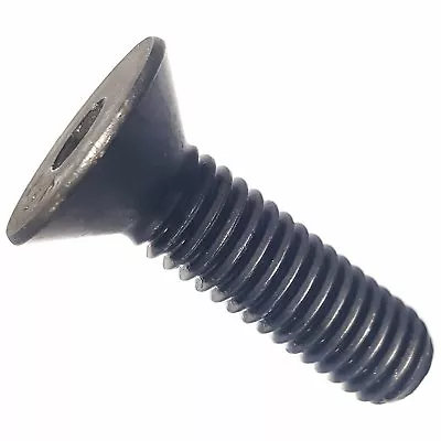 4-40 X 3/8  Flat Head Socket Cap Screws Grade 8 Steel Black Oxide Qty 100 • $11.43