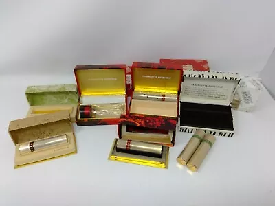 Grouping Of Empty Faberge Flambeau Woodhue Aphrodisia Perfume Bottles Boxes • $29.99