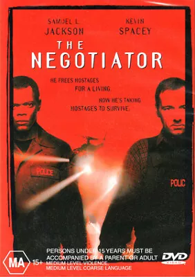 THE NEGOTIATOR New Dvd R4 KEVIN SPACEY SAMUEL L JACKSON *** • $7.90