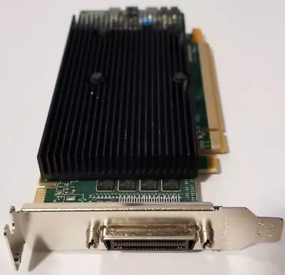 Matrox MGI M9140 E512LAF 512MB Graphics Card Quad Out PCIe X16 • $12