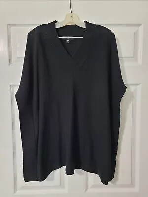 Mossimo XS/S Black Poncho Sweater • $9.99