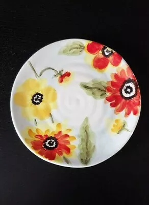 MAXCERA Poppy Mat Lunch Salad Plate 8 1/4    Rare • $18