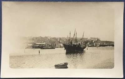 £1.99 • Buy Vintage Rp Postcard. Whitby Harbour In North Yorkshire.