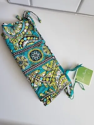 *NWT* Vera Bradley Zipper Pouch Makeup Bag Travel Bag New Teal/green • $20