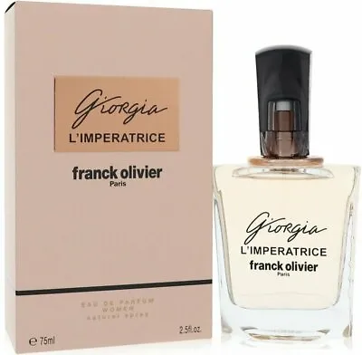 Giorgia L'Imperatrice By Franck Olivier Perfume For Women EDP 2.5 Oz New In Box • $17.96