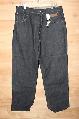 A. Tiziano Men's US 38 MCCARTNEY BLUE BLACK Jeans NWT • $24.47