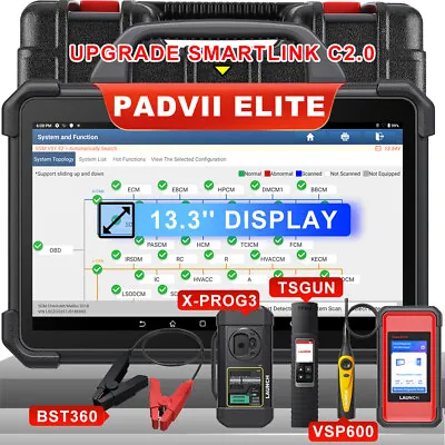 LAUNCH X431 PAD VII ELITE PAD 7 PRO Diagnostic Scanner Key Programming Coding • $559.20