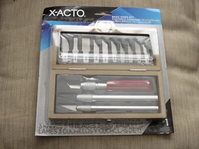 $25.95 • Buy X-acto Basic Knife Set X5282 In Display Box Brand New Free Shipping