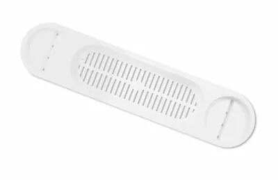 £5.95 • Buy White 68 X 16 Cm Plastic Over Bath Shelf Rack Caddy Storage Stand Tray Bathroom 