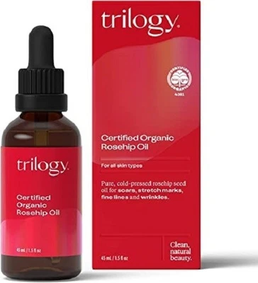 £23.45 • Buy Trilogy Certified Organic Rosehip Oil 45ml Best Before MARCH 2025 NEW PACKAGE