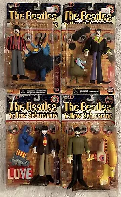 McFarlane Toys The Beatles Yellow Submarine Full Set Action Figures • $99.99