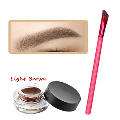 $11.88 • Buy Brow Brush Premium Rhombus Angled Eyebrow Brush 4D Hair Stroke Brow Stamp Brush