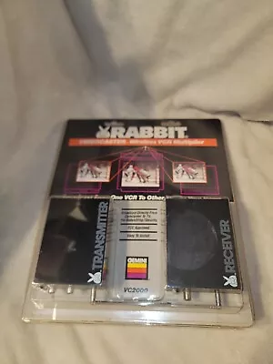 Rabbit Video Caster Wireless VCR Multiplier VC2000 Gemini Industries 1990 NOS • $39.99