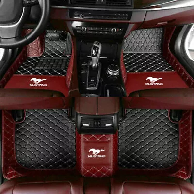 For Ford Mustang 2005-2023 Custom Car Mats Pads Waterproof Auto Carpets Luxury • $83.66