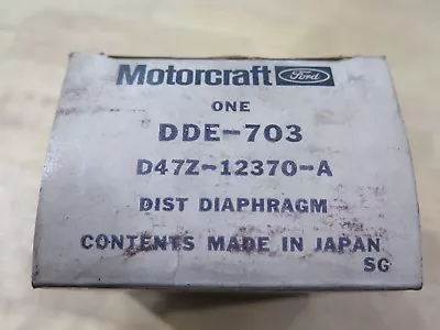  Motorcraft DDE-703 Distributor Vacuum Advance D47Z-12370-A NOS (3A1-1) • $25