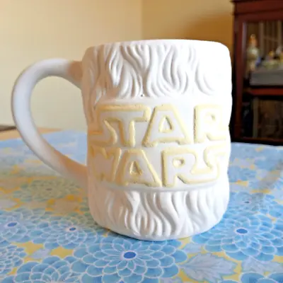 Paint Your Own Star Wars Chewbacca 3D Ceramic Art Pottery 12 Oz Coffee Mug • £15.83