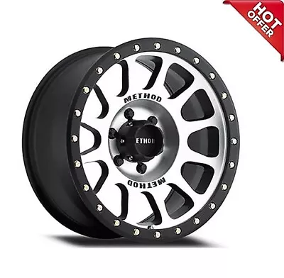 4ea 16x8 Method Wheels MR305 NV Matte Black Machined Face Off Road Rims 16 (S4) • $1076