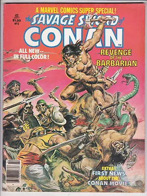 Marvel Comics Super Special #2 Very Fine 8.0 Conan The Barbarian 1977 • $19.99