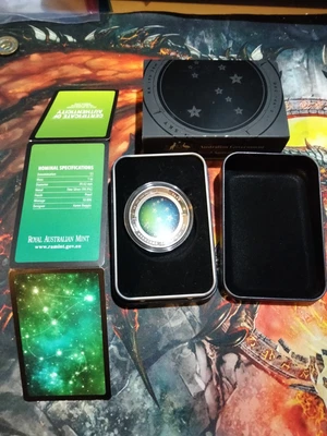 $280 • Buy 2013 PAVO Southern Sky - Domed RAM $5 Coloured 1oz Silver Proof Coin.