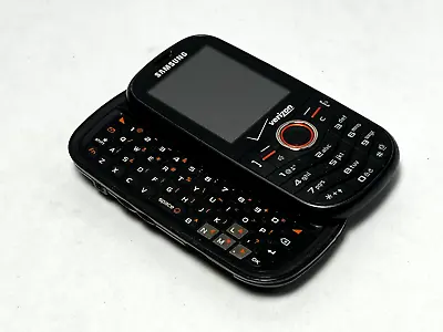 Samsung Intensity Verizon BLACK Cell Phone 1.3 MP Slider SCH-U450 • $9.83