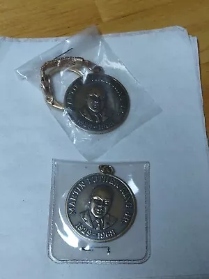 2 Vintage Dr. Martin Luther King Jr. 1929-1968 Commemorative Medallion+ Keychain • $24.99