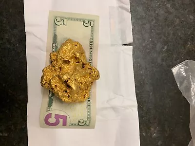 Australian Gold Nugget 19.60 Troy Ounces (609.8 Grams) • $63000